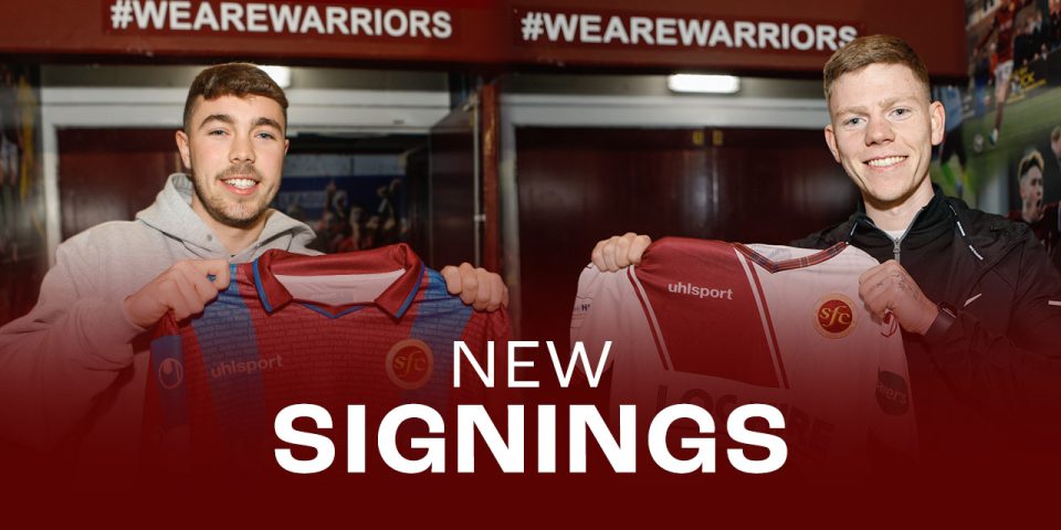 Bobby McLuckie & Sam Fisher join on loan