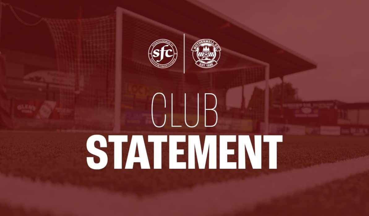 Club Statement Motherwell
